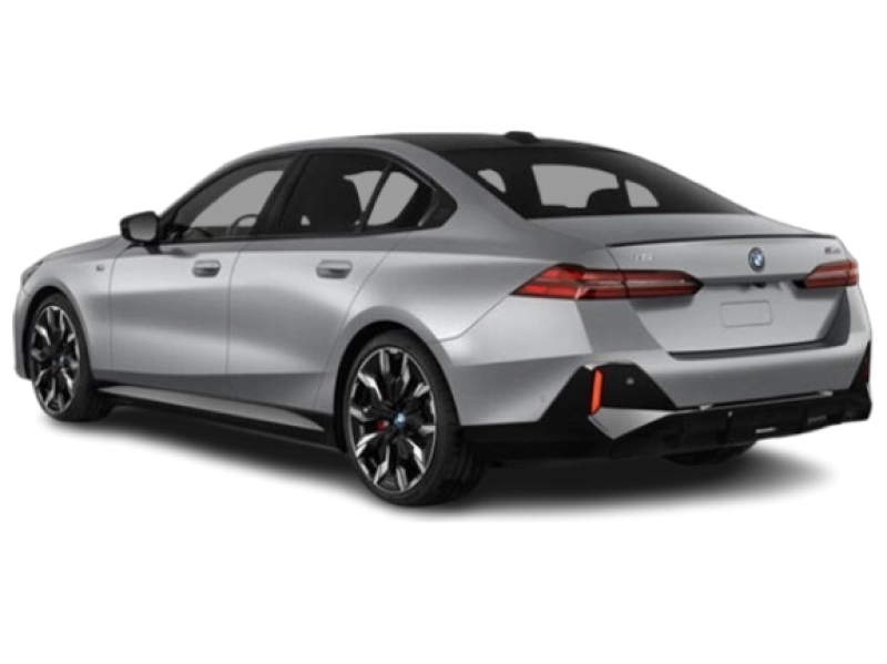BMW i5 - Vue arrière trois-quarts