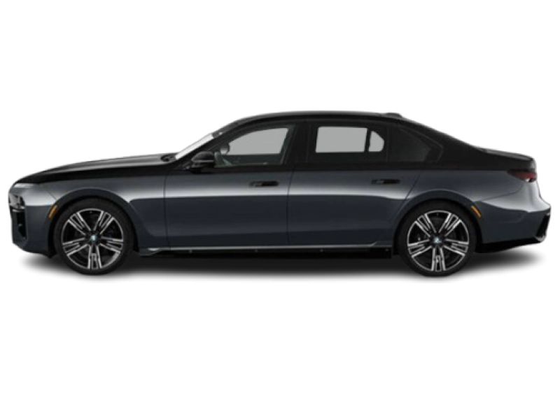 BMW i7 - Vue latérale gauche