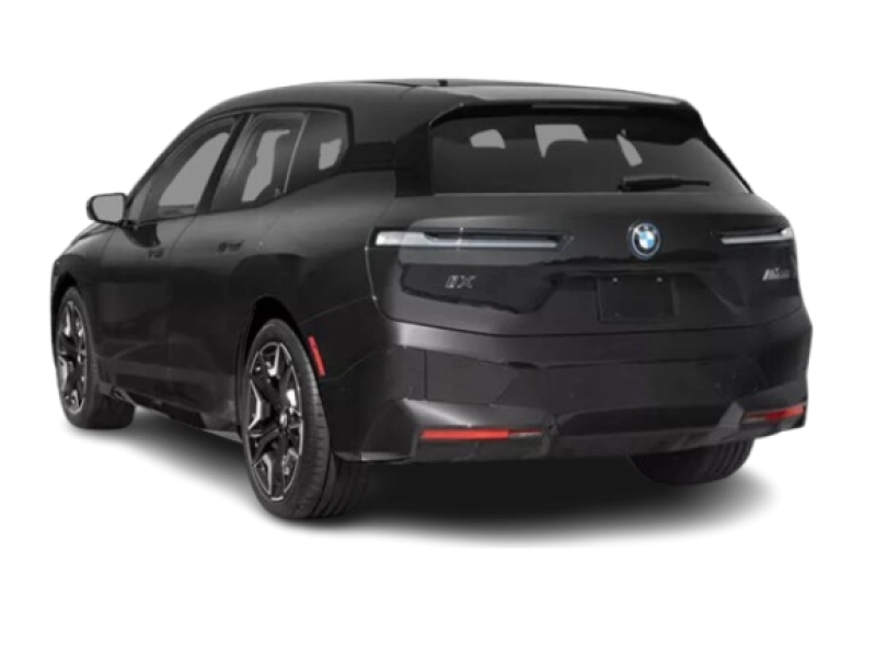 BMW iX - Vue arrière trois-quarts