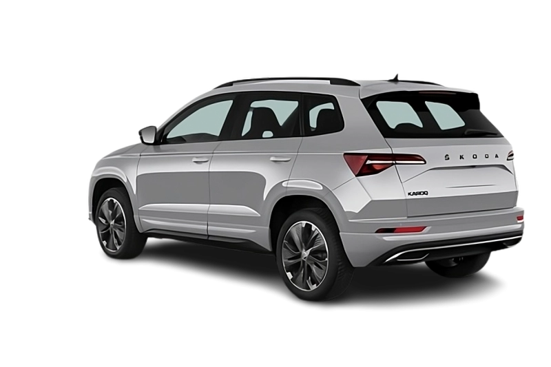Skoda Karoq - Vue arrière trois-quarts