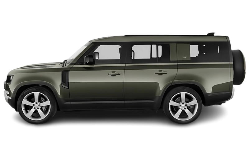 Land Rover Defender 130 - Vue latérale gauche