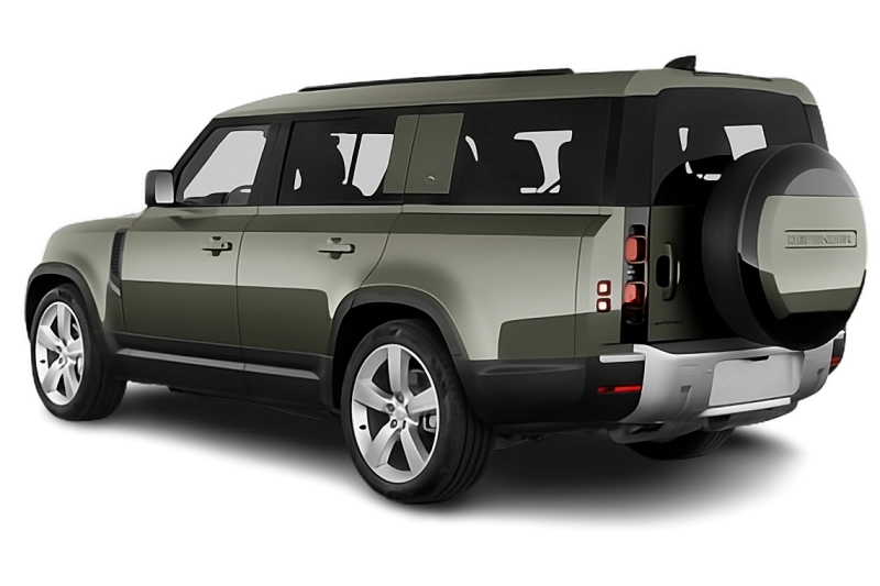 Land Rover Defender 130 - Vue arrière trois-quarts