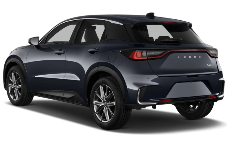 Lexus LBX - Vue arrière trois-quarts