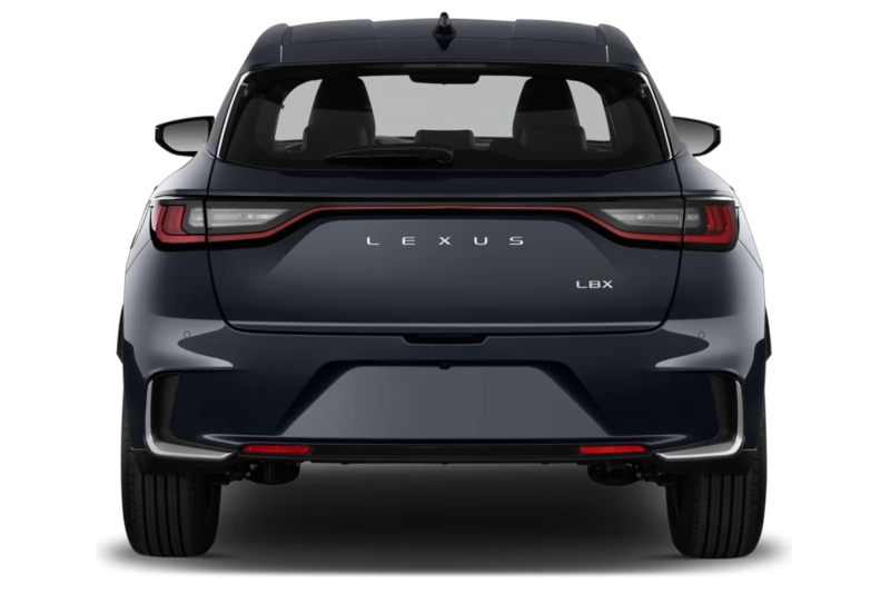 Lexus LBX - Vue arrière