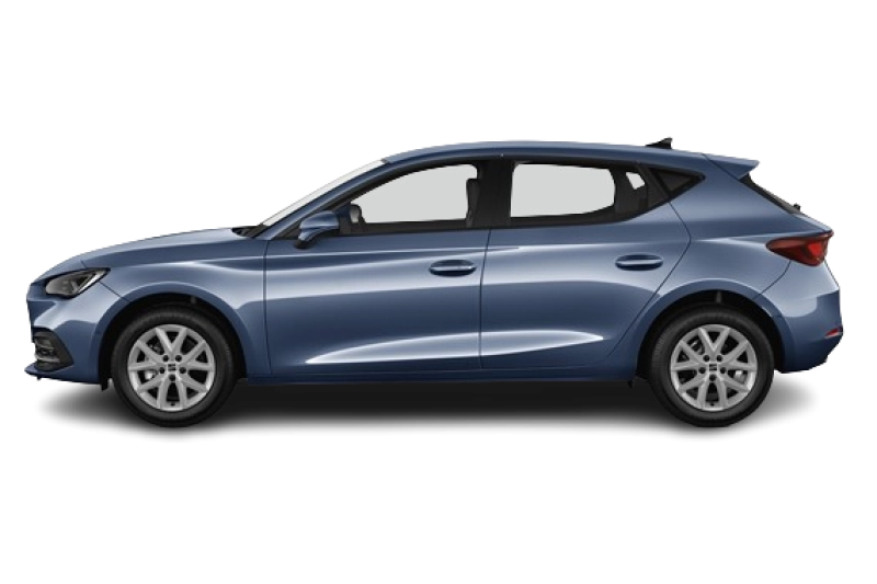 Seat Leon 5 portes - Vue latérale gauche