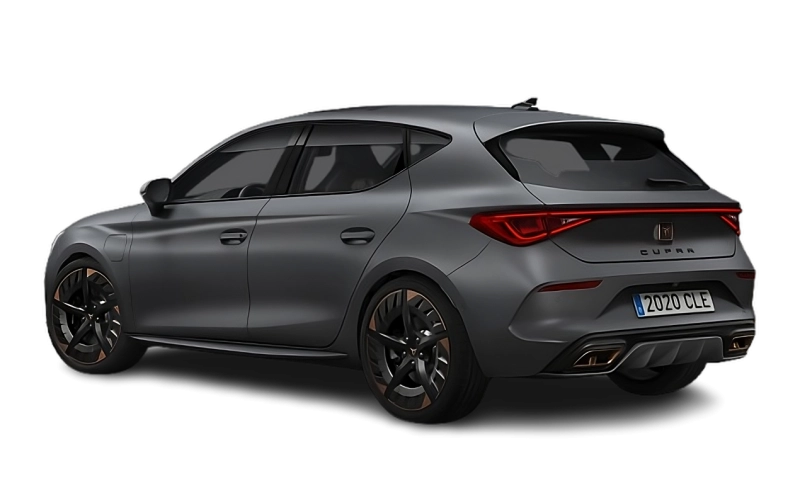 Cupra Leon - Vue arrière trois-quarts
