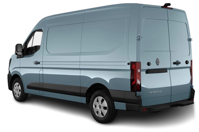 Renault Master Fourgon - Vue arrière trois-quarts