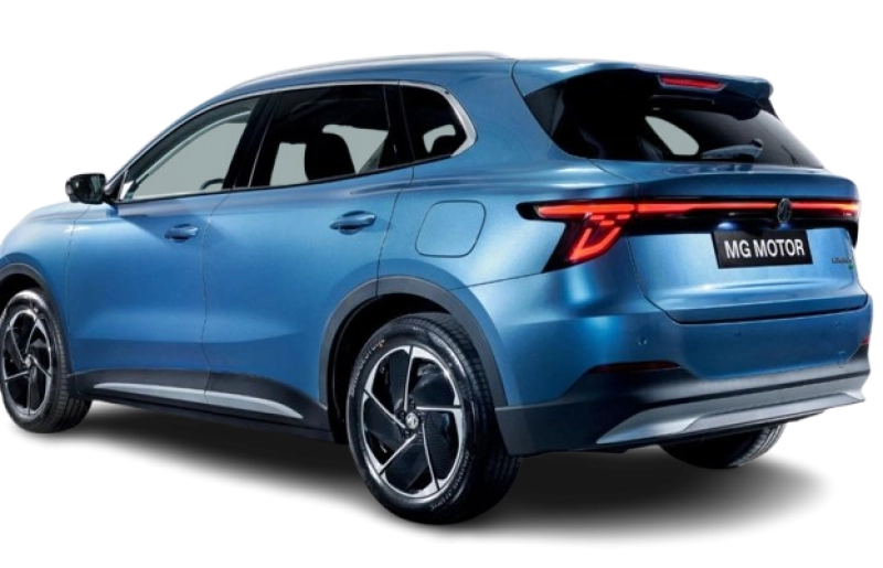 MG MG3 Hybrid+ - Vue arrière trois-quarts