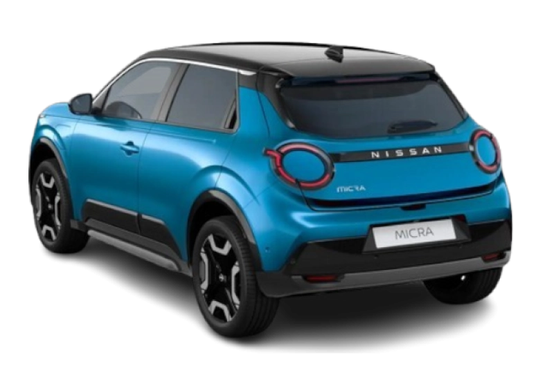 Nissan Nouvelle Micra - Vue arrière trois-quarts