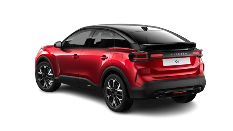 Citroën Nouvelle C4 - Vue arrière trois-quarts