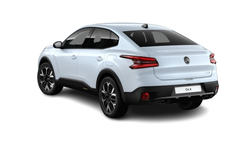 Citroën Nouvelle C4 X - Vue arrière trois-quarts