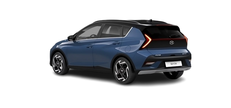 Hyundai Nouveau BAYON - Vue arrière trois-quarts