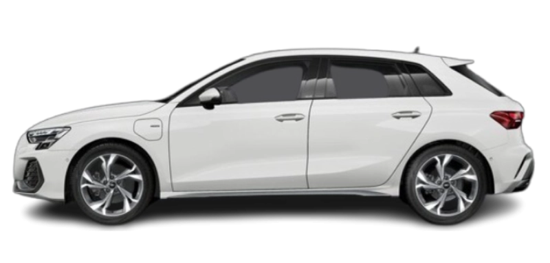 Audi A3 Sportback e-hybrid - Vue latérale gauche