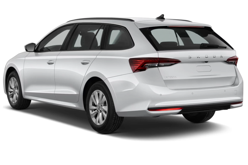 Skoda Octavia - Vue arrière trois-quarts