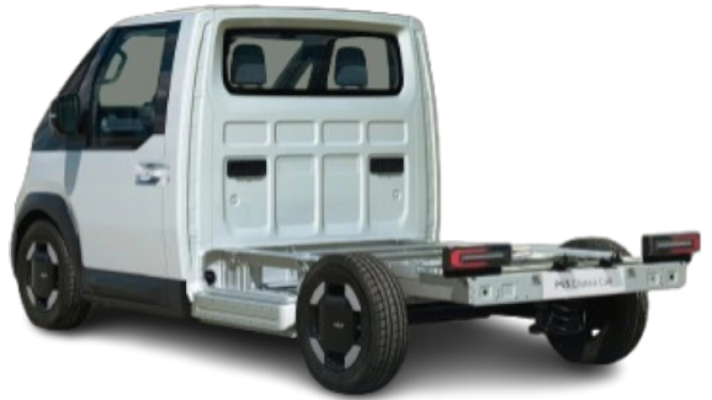 Kia PV5 Chassis Cab - Vue arrière trois-quarts