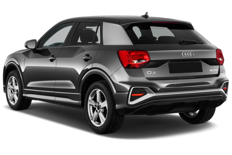 Audi Q2 - Vue arrière trois-quarts