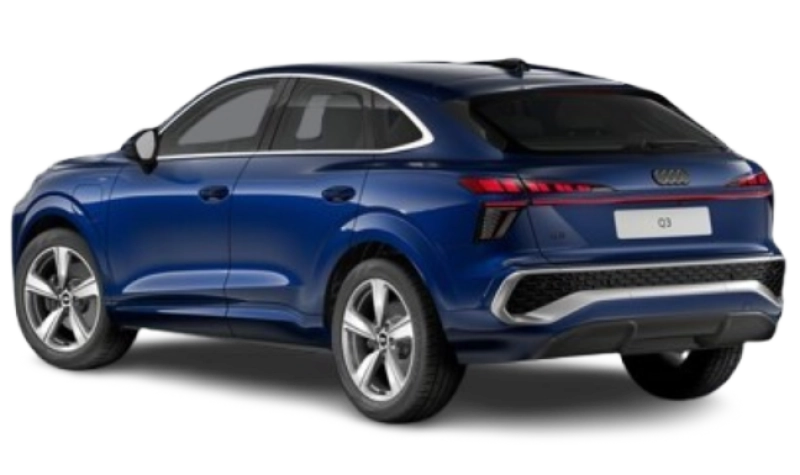 Audi Q3 Sportback e-hybrid - Vue arrière trois-quarts