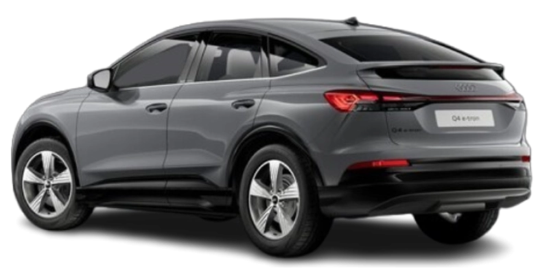 Audi Q4 Sportback e-tron - Vue arrière trois-quarts