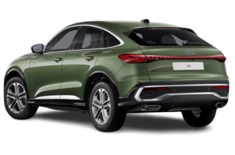 Audi Q5 Sportback - Vue arrière trois-quarts