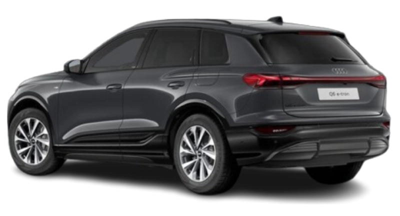 Audi Q6 e-tron - Vue arrière trois-quarts