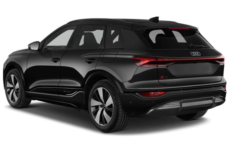 Audi Q6 e-tron - Vue arrière trois-quarts