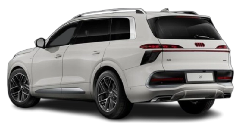 Audi Q9 - Vue arrière trois-quarts