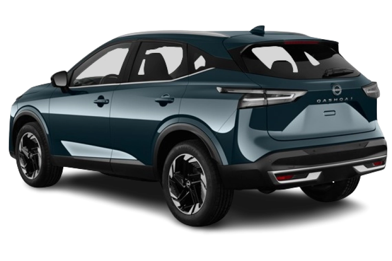 Nissan Qashqai - Vue arrière trois-quarts