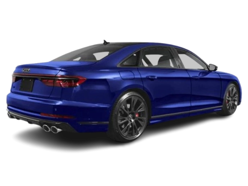 Audi S8 - Vue arrière trois-quarts