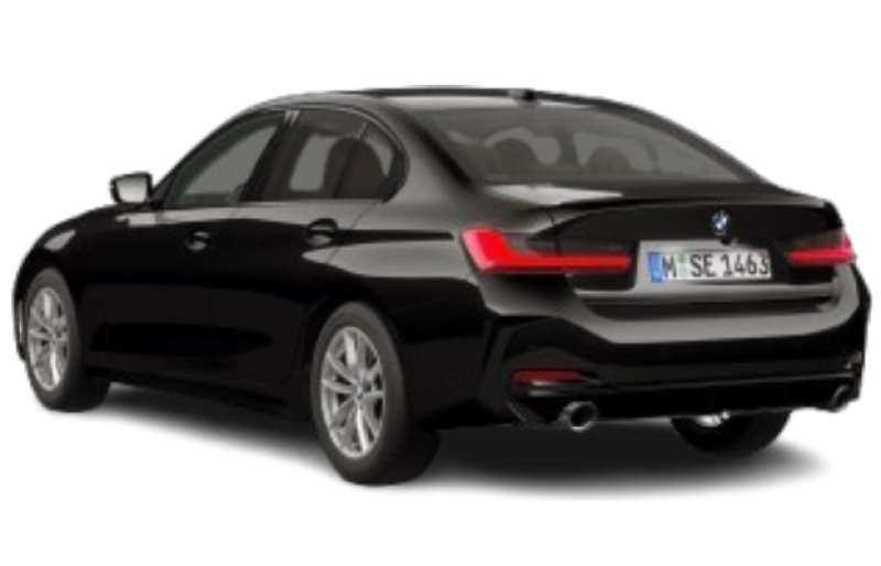 BMW Série 3 - Vue arrière trois-quarts