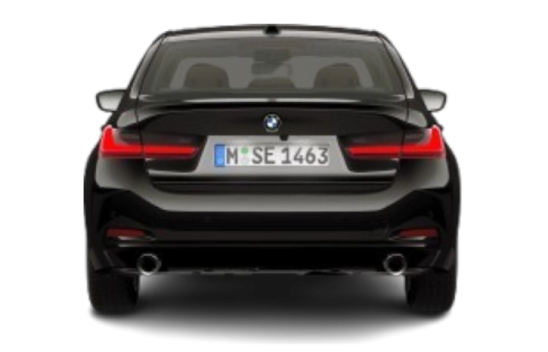BMW Série 3 - Vue arrière