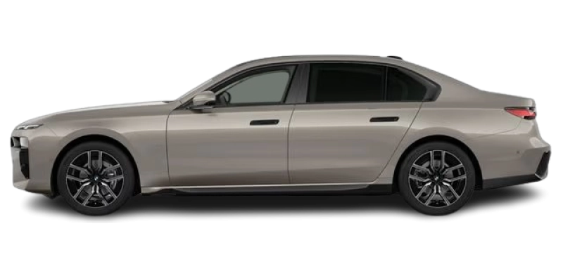 BMW Série 7 - Vue latérale gauche