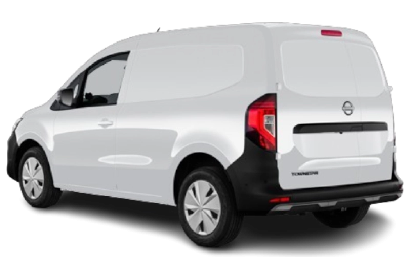 Nissan Townstar Fourgon - Vue arrière trois-quarts