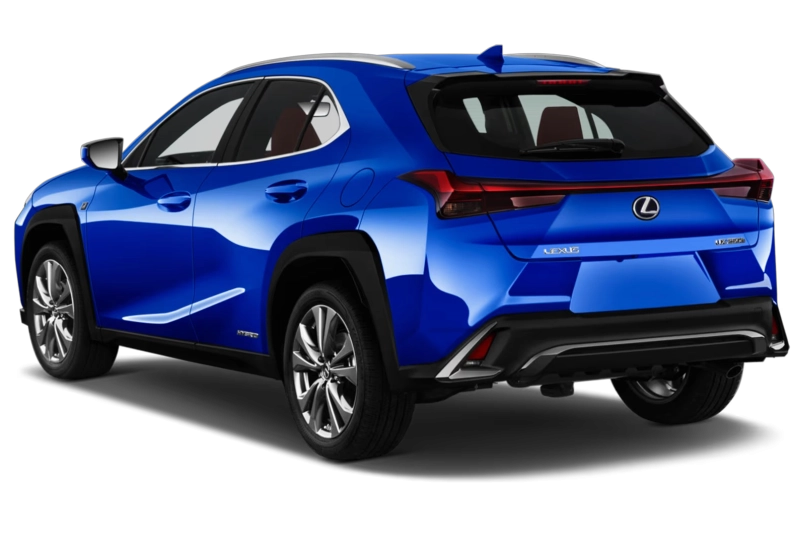 Lexus UX - Vue arrière trois-quarts