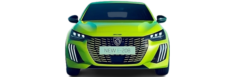 Peugeot Nouvelle e-208 GTi - Vue avant